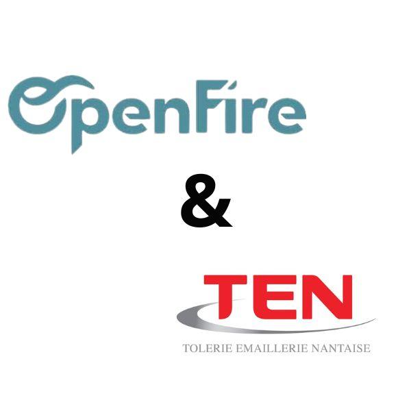 Logo Ten cheminée et OpenFire