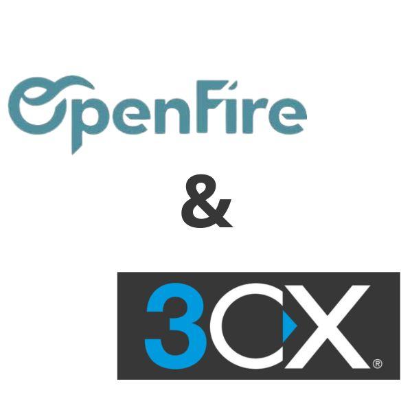 Logo 3cx et OpenFire