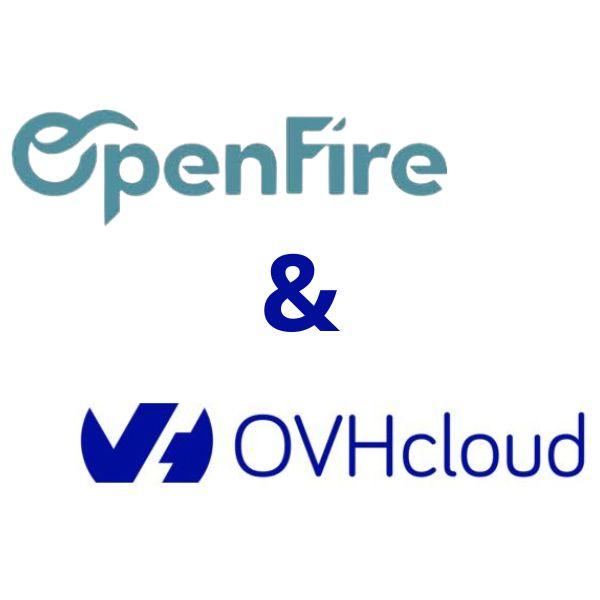 Logo de OVH partenaire OpenFire