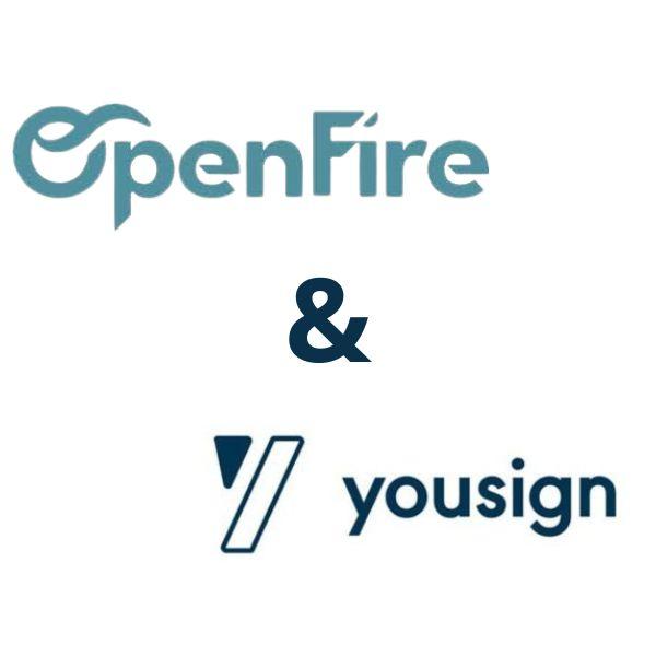 Logo Yousign partenaire de OpenFire