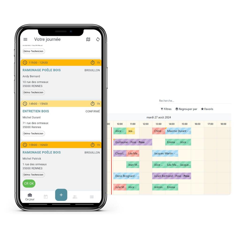 Planning des tournées