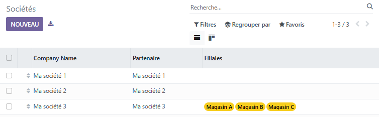 Gestion multi-société OpenFire