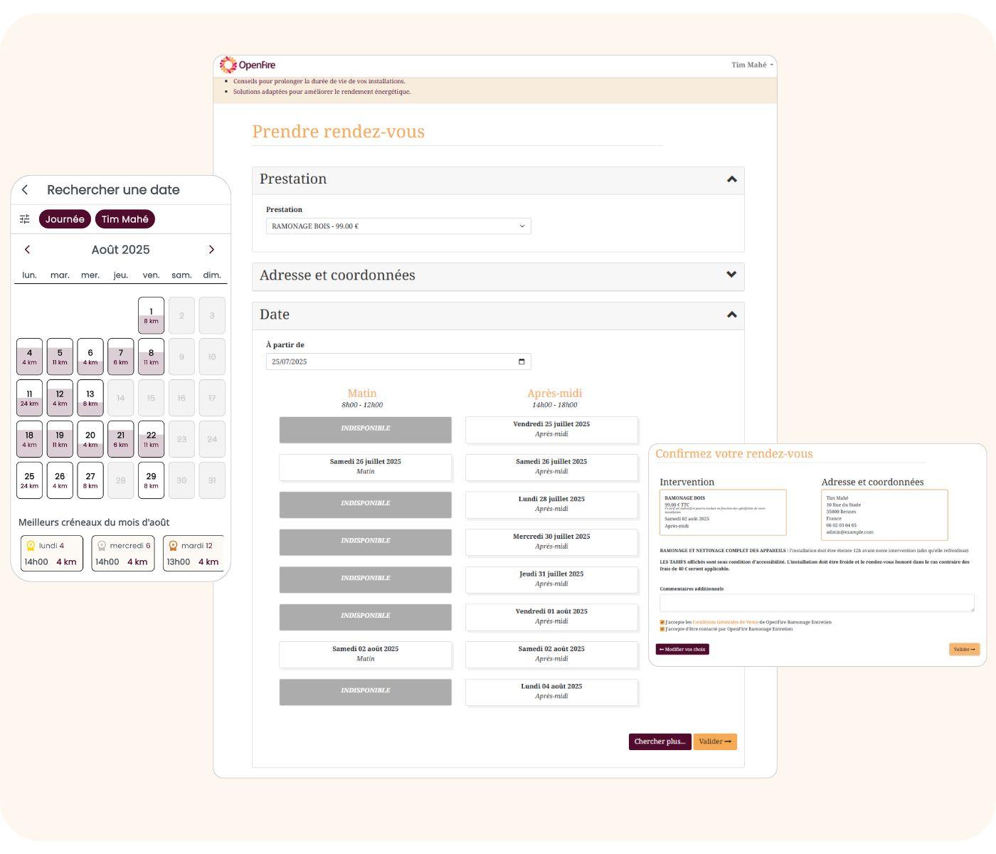 Logiciel de prise de rdv en ligne Logiciel de prise de rdv en ligne