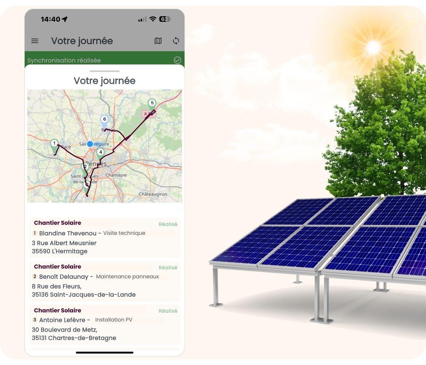 logiciel de gestion solaire